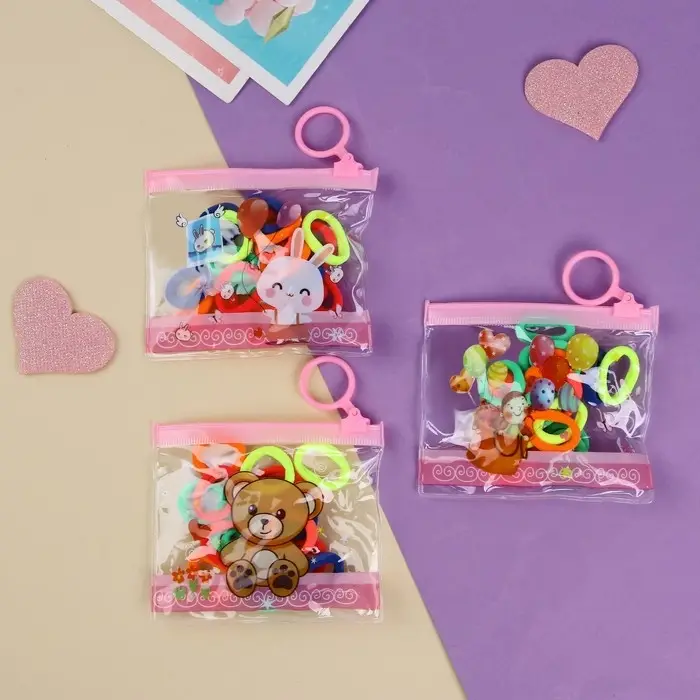 Резинка для волос «Непоседа» (набор 20 шт) колор, 2,5 см, микс Резинка для волос «Непоседа» (набор 20 шт) колор, 2,5 см, микс