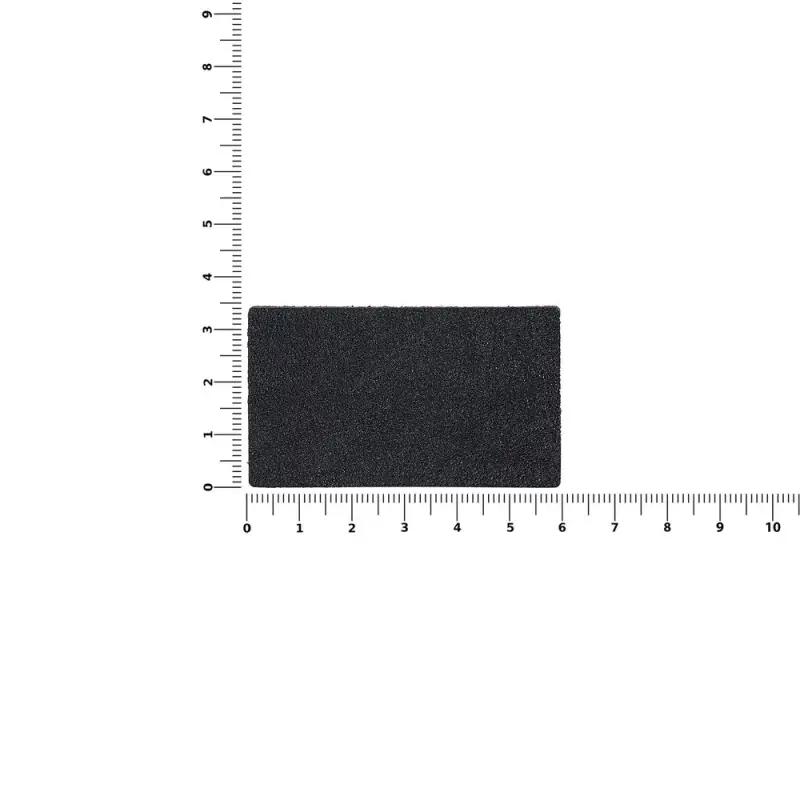 Лейбл кожаный Pasek, M, черный