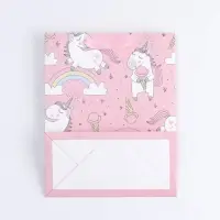 Пакет подарочный, упаковка, &laquo;Единорожки и радуга&raquo;, 20 х 16 х 8 см