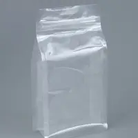 Пакет Zip-lock ПП, с плоским дном, прозрачный, 12&times;22 см