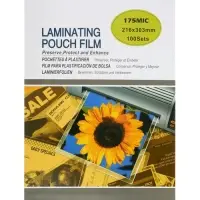 Пленка д/ламинирования A4 175 мкм 100 шт., глянцевая, 216&times;303 мм