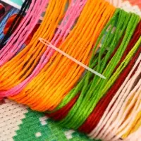 Вышивка крестиком для детей &laquo;Корги&raquo;, набор для творчества, 25&times;20 см