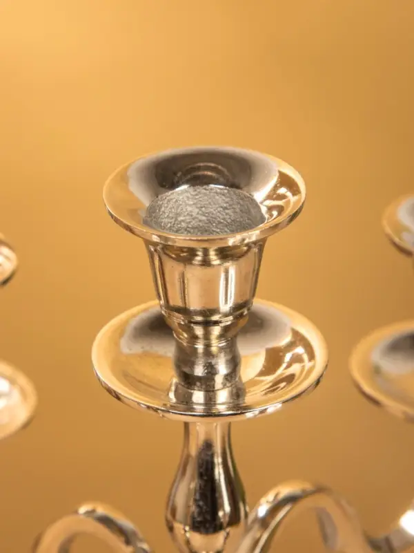 Подсвечник Подсвечник "Джания" на 5 свечей 18х23х33,5 см, алюминий