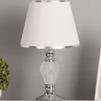 Настольная лампа &laquo;Инес&raquo; Е27 40 Вт хром 25&times;25&times;43 см RISALUX