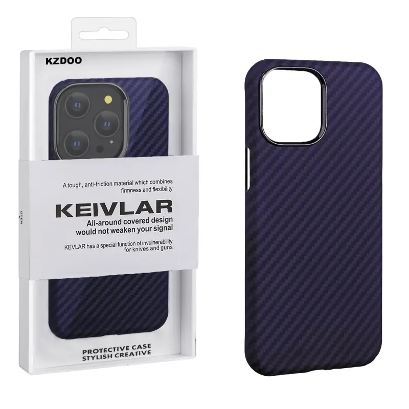 Чехол iPhone 14 Pro Kevlar Purple K-DOO Чехол iPhone 14 Pro Kevlar Purple K-DOO
