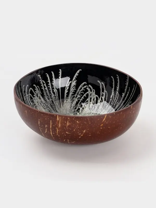 Чаша &laquo;Черепаха&raquo;, 14&times;14&times;6 см, кокос