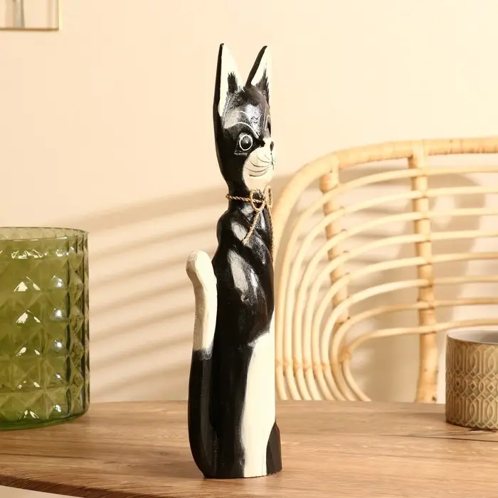 Сувенирный набор дерево Сувенирный набор дерево "Черно-белые кошки" (50х40х30) 7х25х50 см