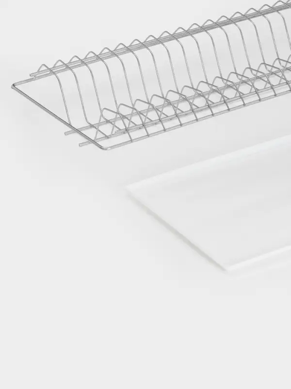 Сушилка для посуды с поддоном для шкафа 50 см, 46.5&times;25.6 см, хром