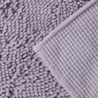 Коврик для дома LaDо́m, букли, ворс 2.5 см, плотность 1400 г, 50&times;80 см, сиреневый