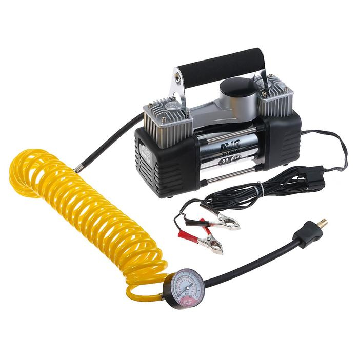 Компрессор автомобильный двухпоршневой AVS KS750D, 75 л/мин, 12 В, 10 атм Компрессор автомобильный двухпоршневой AVS KS750D, 75 л/мин, 12 В, 10 атм