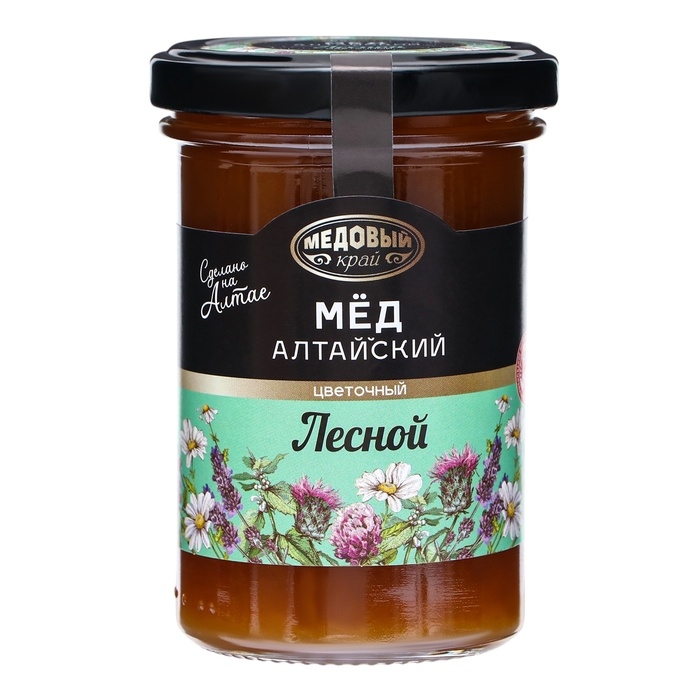 Мёд алтайский Лесной, 300 г Мёд алтайский Лесной, 300 г
