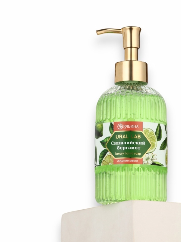 Жидкое мыло с ароматом сицилийский бергамот, 300 мл Жидкое мыло с ароматом сицилийский бергамот, 300 мл