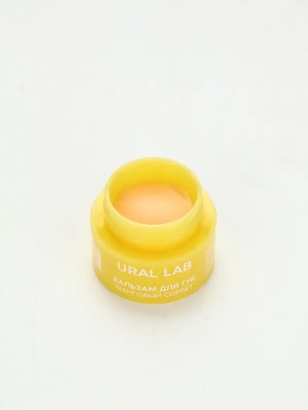 URAL LAB, бальзам для губ, 3 г, манговый сорбет URAL LAB, бальзам для губ, 3 г, манговый сорбет