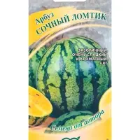 Семена Арбуз &laquo;Сочный ломтик&raquo;, 5 шт., с жёлтой мякотью, &laquo;Гавриш&raquo;