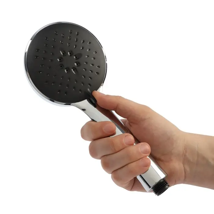 Лейка для душа Accoona A352, неразборная, пластик, 3 режима, хром Лейка для душа Accoona A352, неразборная, пластик, 3 режима, хром