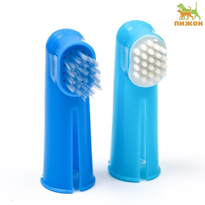 Набор щётка - напальчник и массажер для десен, микс цветов Набор щётка - напальчник и массажер для десен, микс цветов