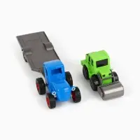 Игрушка трактор с катком &laquo;Синий трактор&raquo;