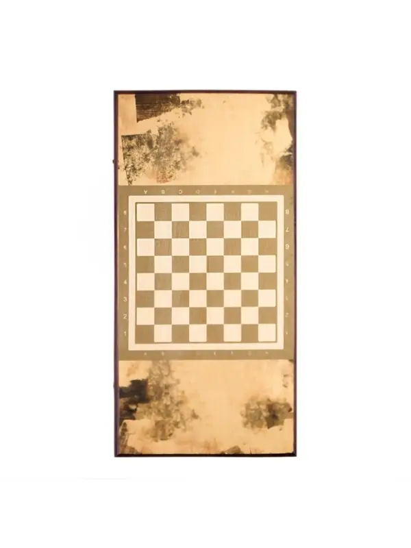 Настольная игра нарды с шашками &laquo; Пёс &raquo;, деревянные большие, 60&times;60 см
