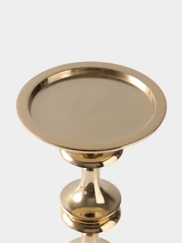 Подсвечник &laquo;Эйфория&raquo;, 12&times;12&times;31.5 см, алюминий