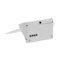 Часы - будильник "Послание", с маркером, подсветка зеленого цвета, белый