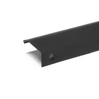 Ручка профильная мебельная торцевая CAPPIO RT002BL, L=120 мм, м/о 96 мм, чёрная, 4 шт.