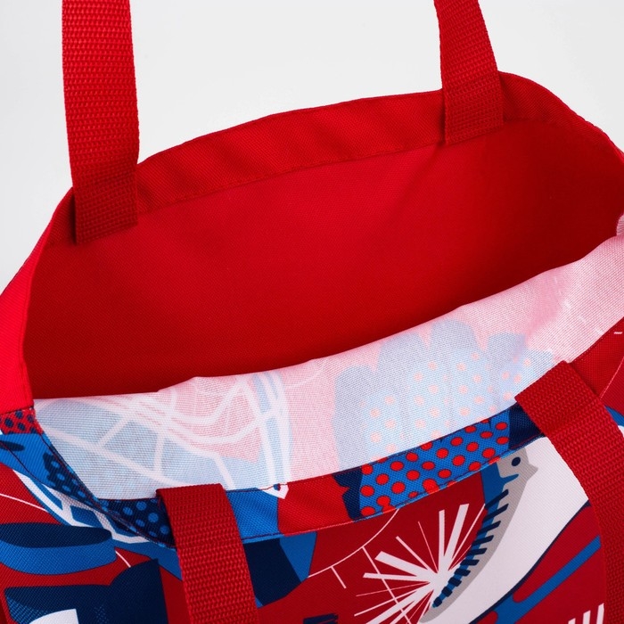 Сумка шоппер Putin team, 35 х 40 х 0.5 см, красная Сумка шоппер Putin team, 35 х 40 х 0.5 см, красная