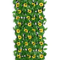 Ограждение декоративное &laquo;Подсолнухи&raquo;, 200&times;75 см, Greengo