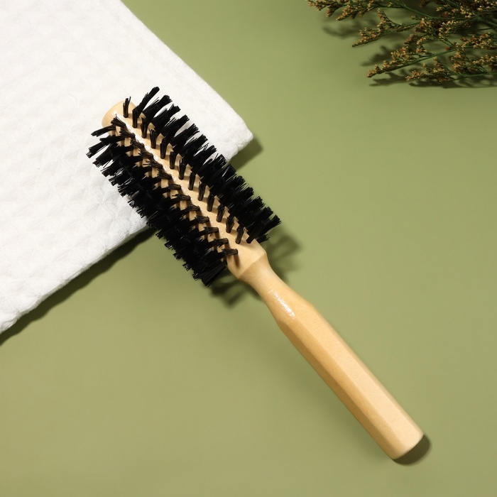 Брашинг «Натурель», d = 1,9/5 × 22 см, искусственная щетина, цвет «светлое дерево» Брашинг «Натурель», d = 1,9/5 × 22 см, искусственная щетина, цвет «светлое дерево»