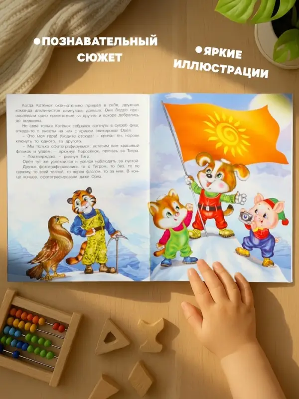 Книга &laquo;Покорители вершин&raquo;, 16 стр., Гурина И. В.