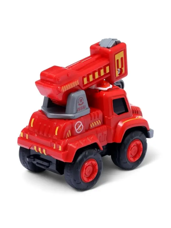 Робот-трансформер «Огнеборец» 5в1, собирается из 5 машинок, подвижные детали Робот-трансформер «Огнеборец» 5в1, собирается из 5 машинок, подвижные детали