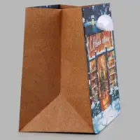 Пакет подарочный &laquo;С Новым годом&raquo;, 14&times;14&times;9 см