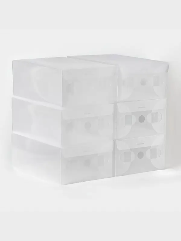 Коробка для хранения обуви с крышкой Large size, 20&times;33&times;12 см, 6 шт.