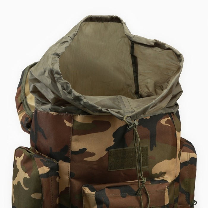 Рюкзак туристический Рюкзак туристический "Аdventure" мужской, 65л, камуфляж woodland