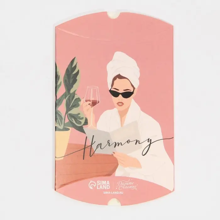 Коробка подарочная складная фигурная, упаковка, «GIRL», 11 х 8 х 2 см