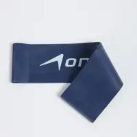 Фитнес-резинка ONLYTOP, 30.5&times;7.6&times;0.09 см, нагрузка 8 кг, цвет синий