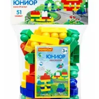 Конструктор &laquo;Юниор&raquo;, 51 деталь