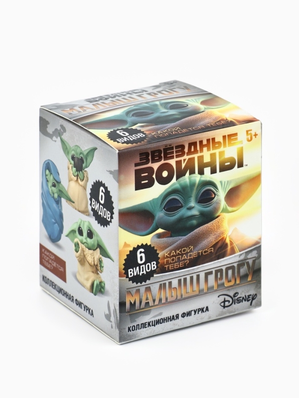 Коллекционная фигурка «Малыш Йода», 6 видов, МИКС Коллекционная фигурка «Малыш Йода», 6 видов, МИКС