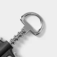 Штопор для вина &laquo;Профи&raquo;, 17.5 см, цвет чёрный