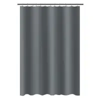 Шторка для ванной тм VETTA Фора, с утяжелителем, полиэстер 80 г/м2, 180x180 см, 2 цвета