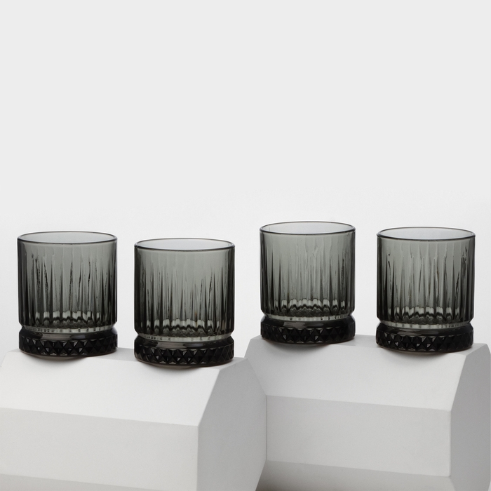 Набор стеклянных стаканов Elysia, 355 мл, 4 шт Набор стеклянных стаканов Elysia, 355 мл, 4 шт