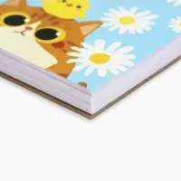 Скетчбук А6, 80 л., 100 г/м&sup2; &laquo;Зверьки&raquo; МИКС