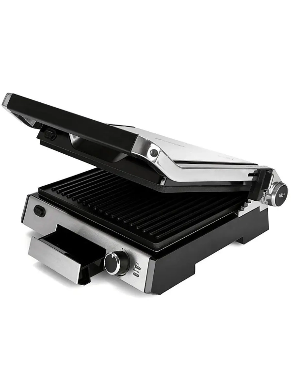 Электрогриль КТ-1602 двусторонний гриль электрический 2000Вт