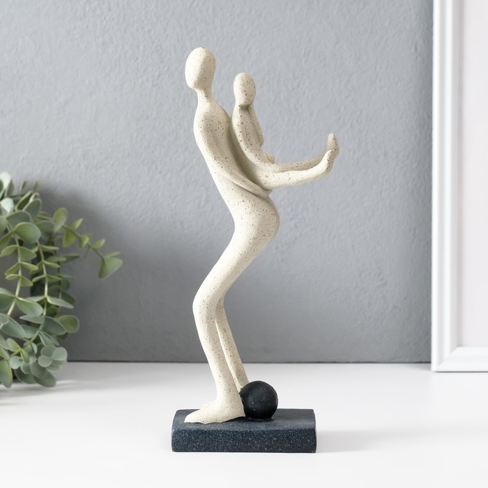 Сувенир полистоун Сувенир полистоун "Как за каменной стеной" белый 6х10,5х25 см