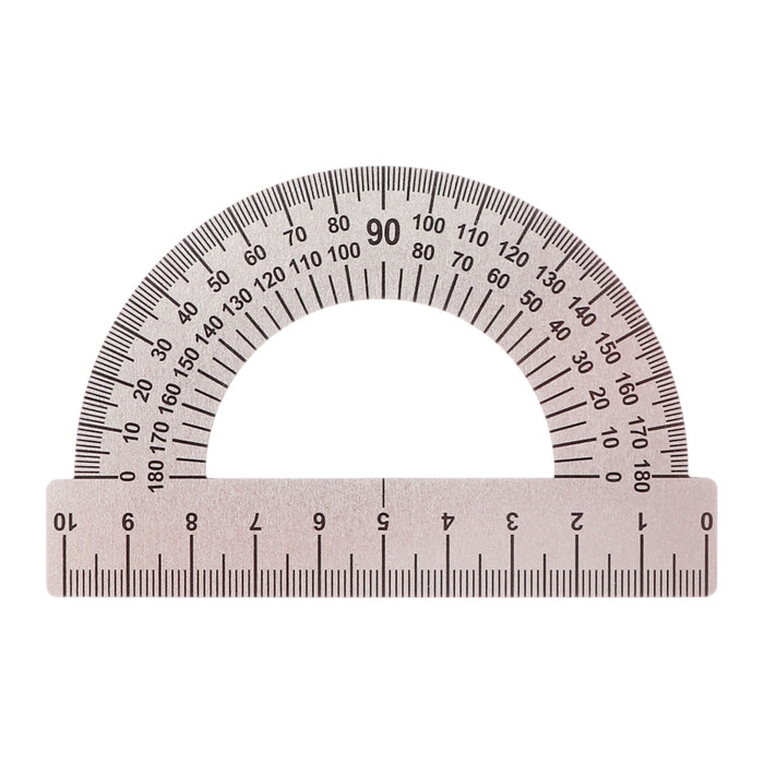 Набор линеек металлических 4 штуки: 15см, 20см, 30см, транспортир Набор линеек металлических 4 штуки: 15см, 20см, 30см, транспортир