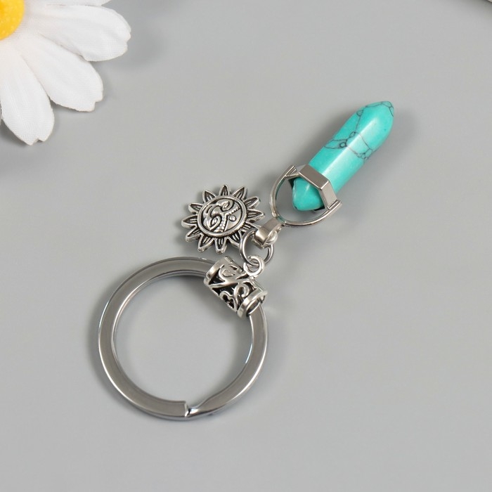 Брелок от сглаза металл Брелок от сглаза металл "Солнце с талисманом" 4,5 см