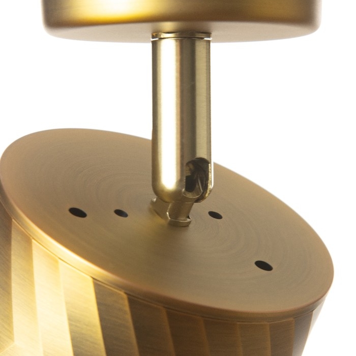 Спот Спот "Астер" GU10 золото 7,5х7,5х20 см