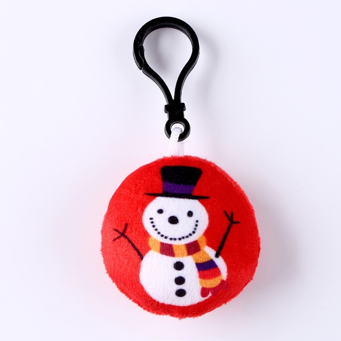 Брелок «Новый год», 6 см, цвет МИКС Брелок «Новый год», 6 см, цвет МИКС