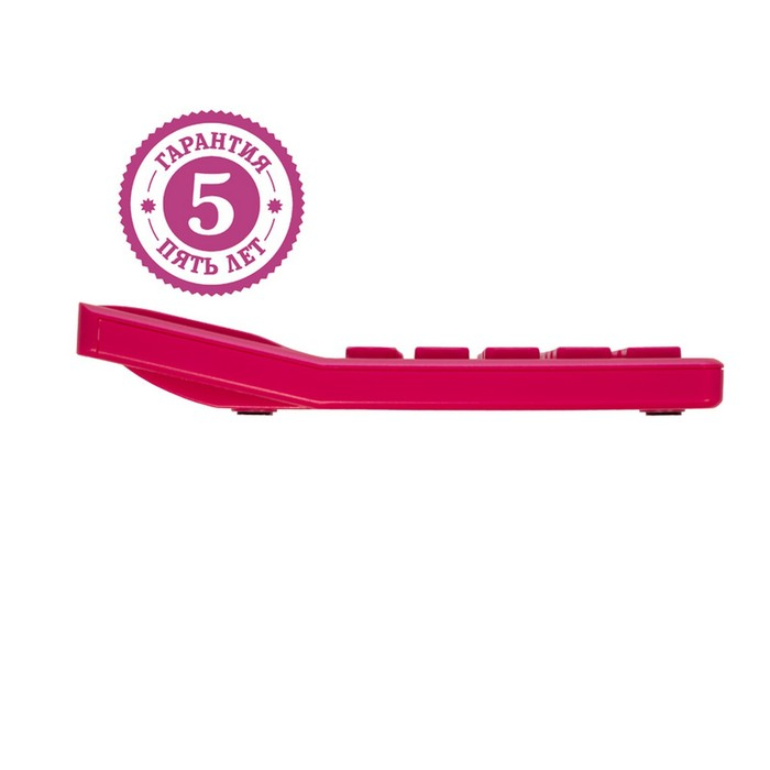 Калькулятор настольный Citizen  Калькулятор настольный Citizen "SDC-810NR", 10-разрядный, 102 х 124 х 25 мм, двойное питание, розовый