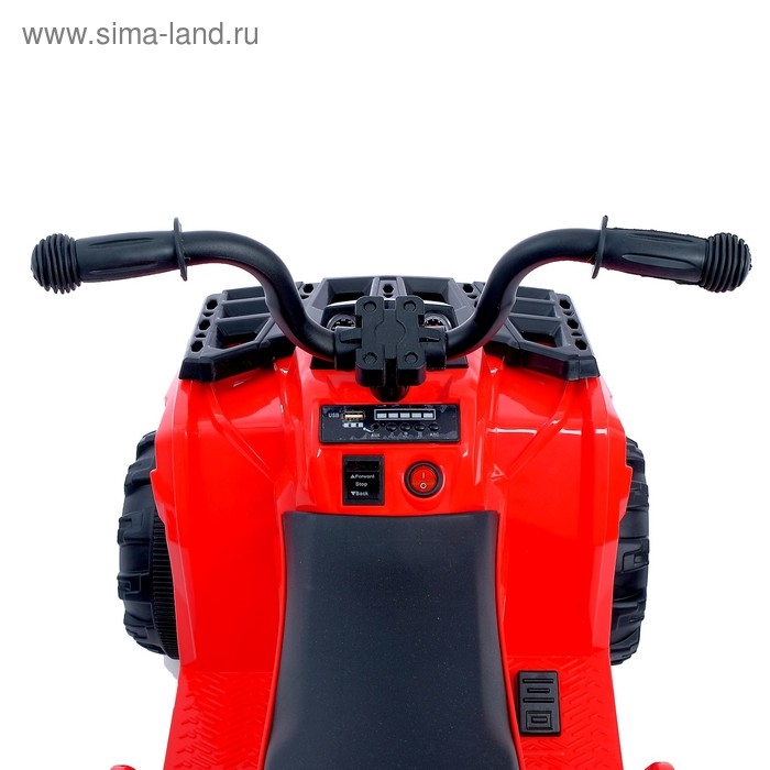 Электромобиль «Квадрик», цвет красный Электромобиль «Квадрик», цвет красный