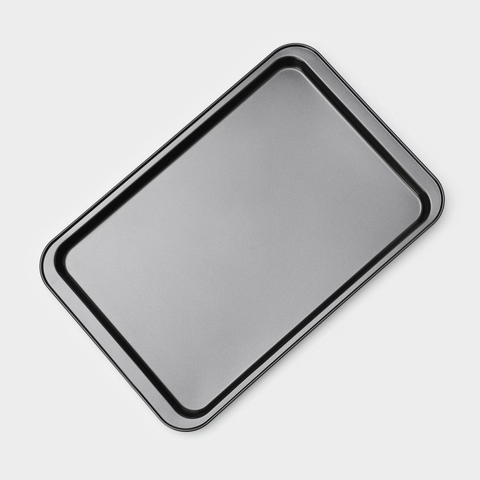 Противень Доляна «Жаклин. Прямоугольник», 47,5×31,5×2,5 см, антипригарное покрытие, цвет чёрный Противень Доляна «Жаклин. Прямоугольник», 47,5×31,5×2,5 см, антипригарное покрытие, цвет чёрный
